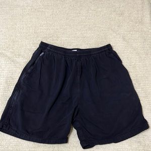 Crazy Shirts. Hawaii Original Mens black twill shorts